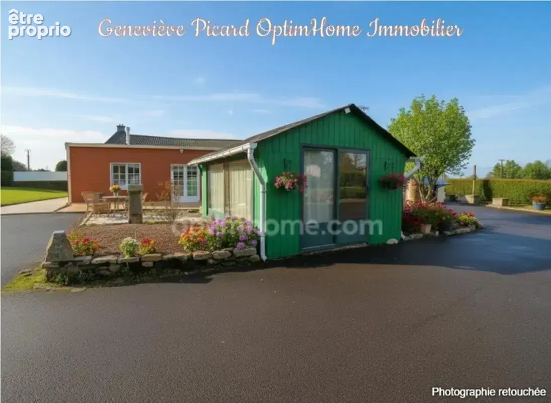Maison de plain-pied de 152 m2 avec hangar indépendant de 150 m2 sur près de 2700 m2 de terrain proche des commerces de Merdrign - photo 2