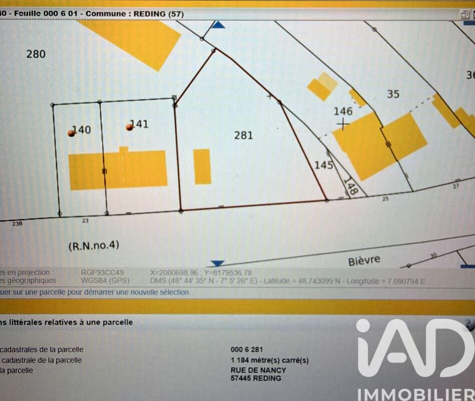 Photo 5 - Terrain à REDING