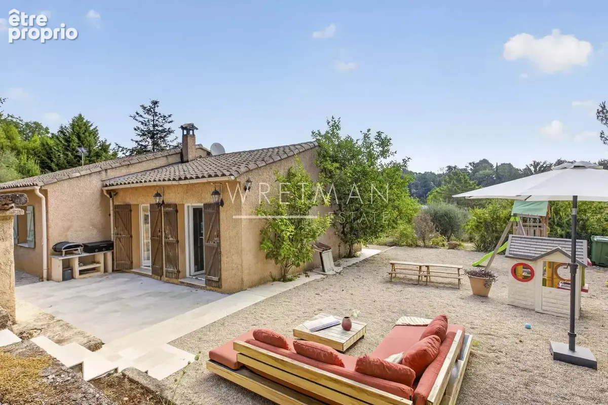 Villa avec 3 chambres et grand terrain plat à pied du village – Valbonne - photo 32