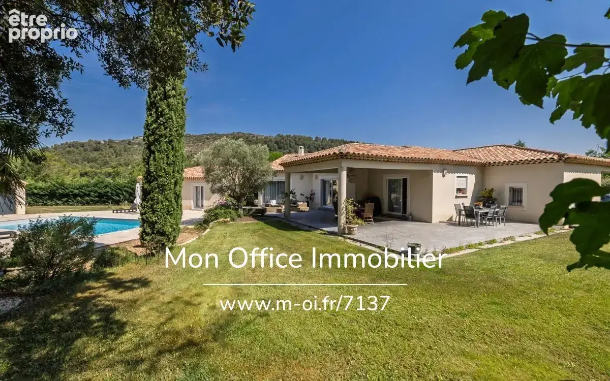 Référence : 7137-VCL. - Maison de plain pied - jardin paysager, calme absolu - 4 chambres 1 bureau - Simiane Collongue - photo 20