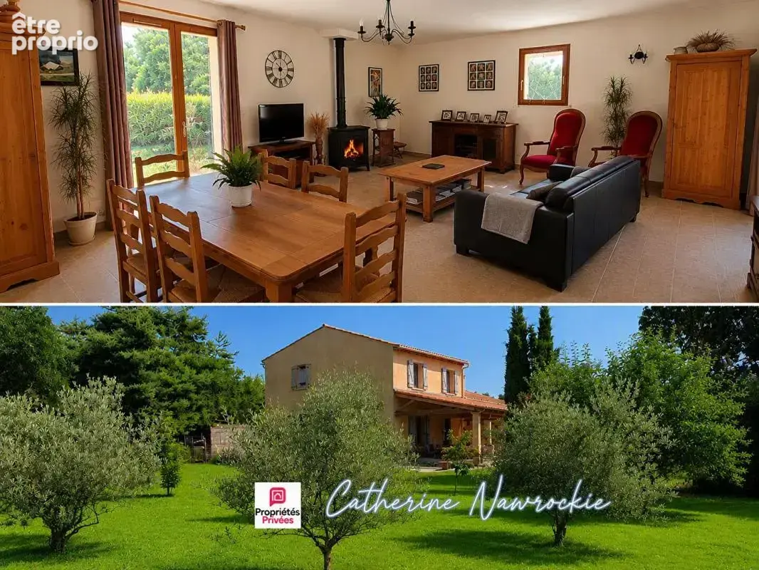 Belle villa 124 m² avec garage sur un terrain de 3600 m² - aurel 84390  399000 - photo 3