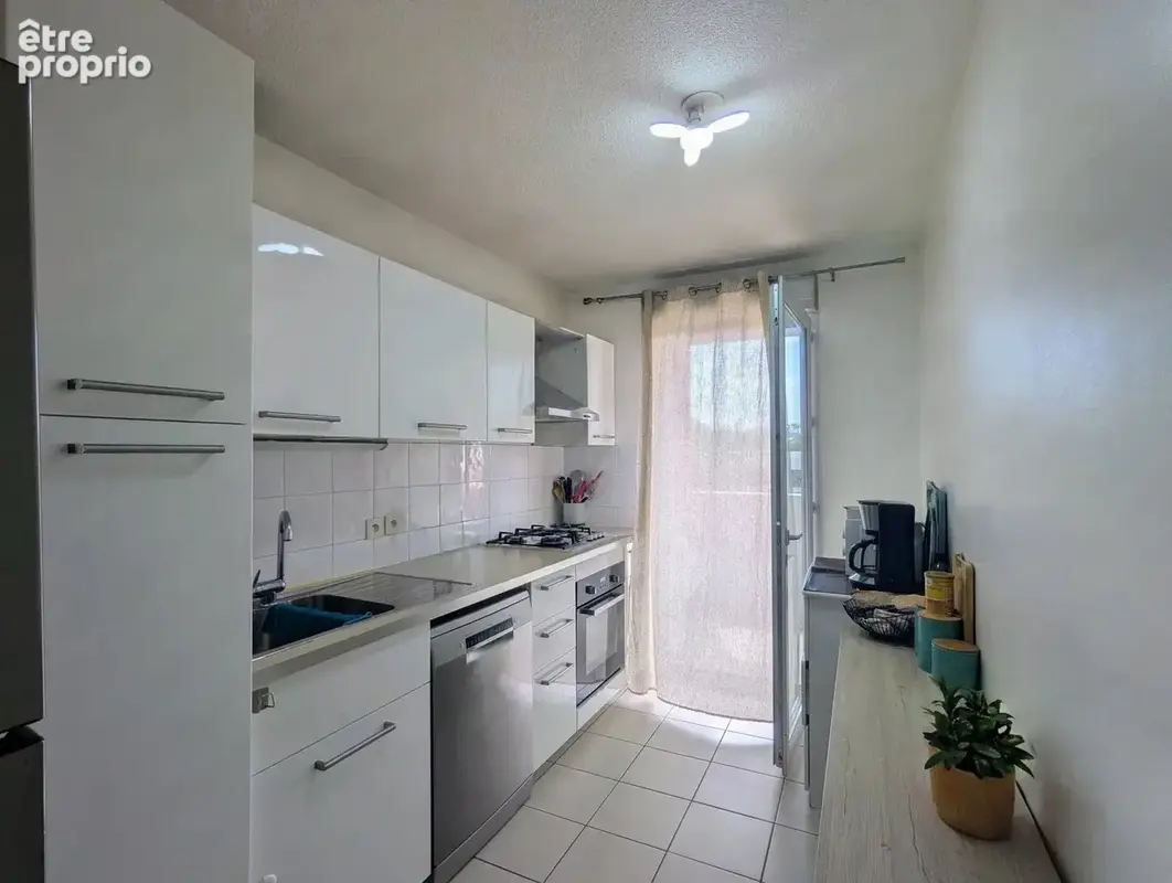 A vendre - appartement t3 + parking - croix daurade - photo 4