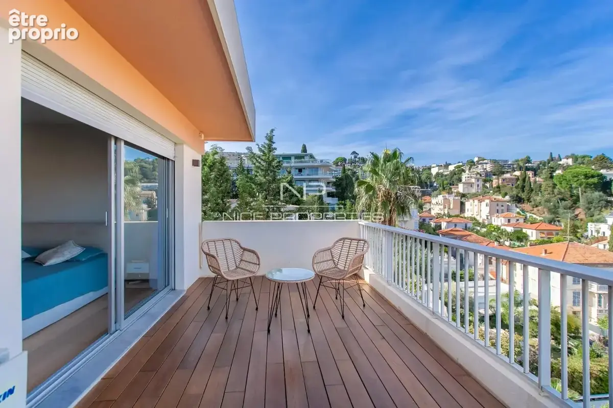 Nice bas Fabron, exceptionnel Penthouse de 4 pièces avec vue mer panoramique et studio indépendant - photo 9