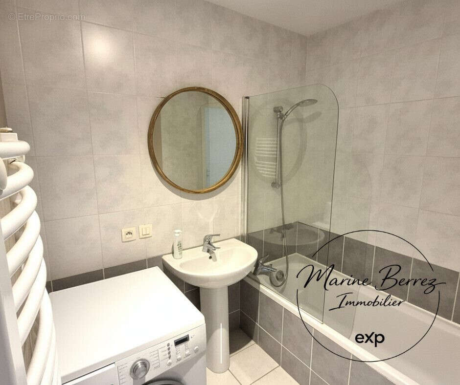 Salle de bain - Appartement à CHAMBERY