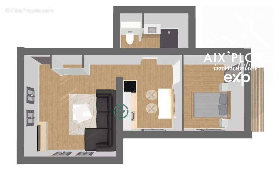 Appartement à CHALLES-LES-EAUX