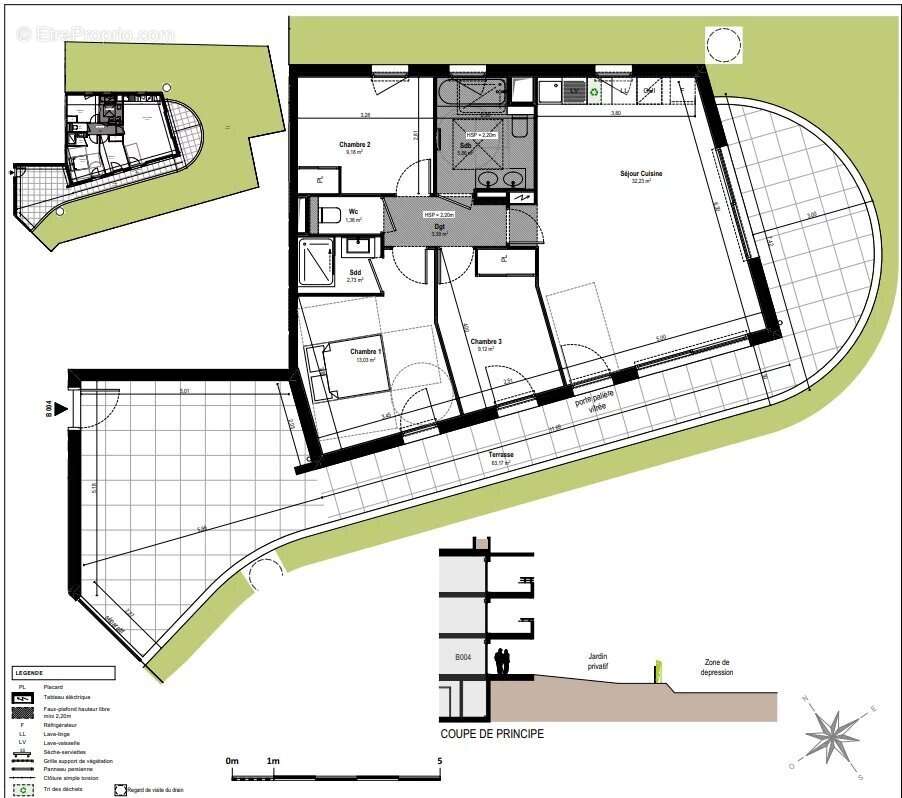 Appartement à VILLENEUVE-LOUBET