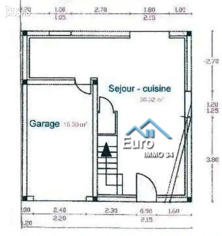 Maison 3 faces de 80 m² avec garage et extérieur  - photo 6