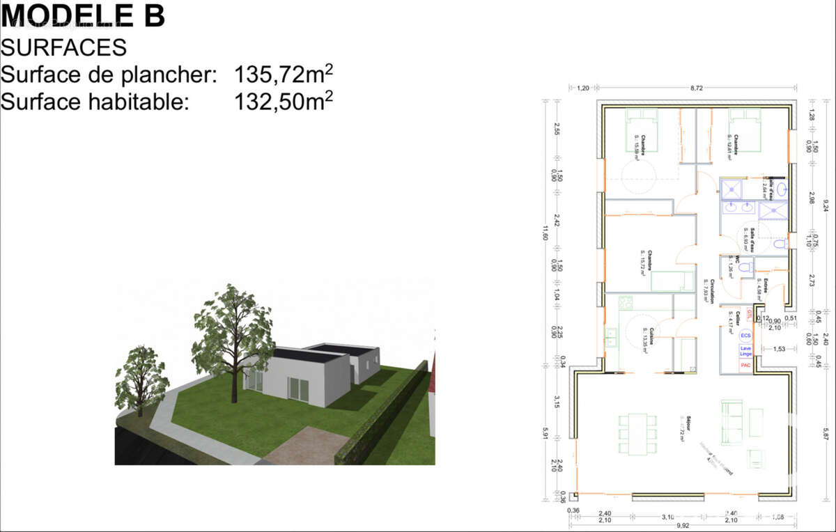 Maison 135 m² à Cepoy  - photo 2