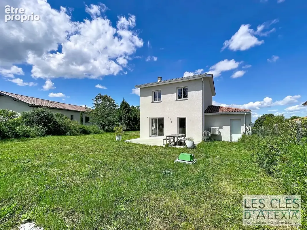 Maison récente à Échalas – 96,15 m², 3 chambres, jardin et terrasse exposée sud - photo 2