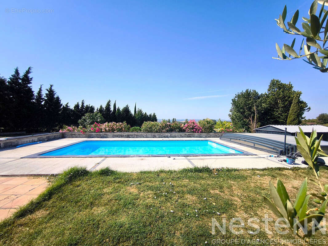 Maison à vendre à Peyrens avec 268 m² habitables, piscine et terrain de 3 600 m² pour un projet immobilier familial - photo 3