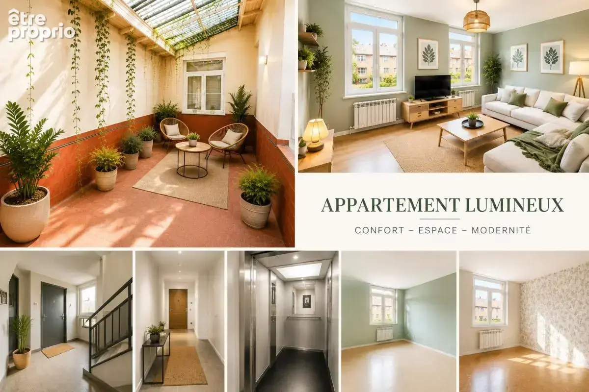 Atpi exclusivité!! hyper-centre tourcoing 57m² et terrasse  24m²  76700.00€ fai - photo 23