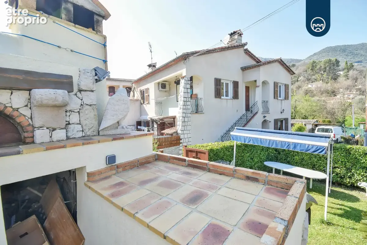 Saint--jeannet- haut de villa 4 pièces 87m2 - photo 2