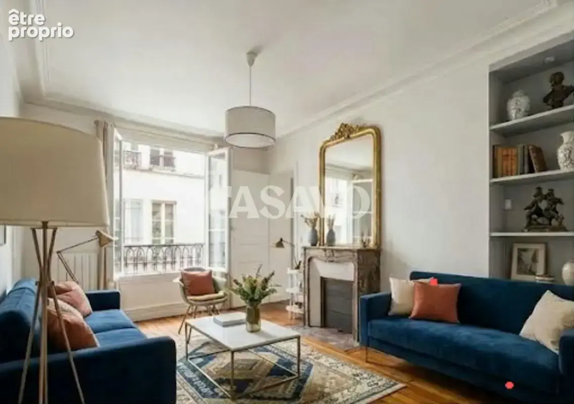 Vente Appartement 3 pièces de 53m² - 75009 Paris - photo 1