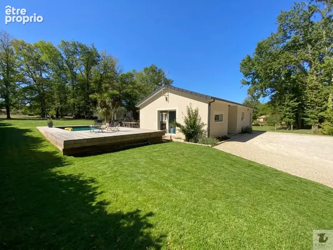 Maison de plain pied 4 chambres - Parc arboré 3175 m2 clos - SECTEUR LA FORCE - photo 2