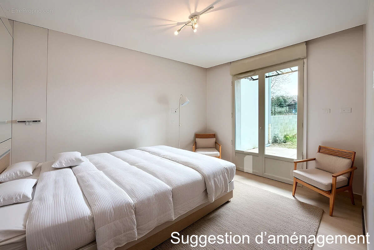 Appartement 3 pièces, 60m2 de plain-pied avec terrasse et jardin 250 m2 - photo 8