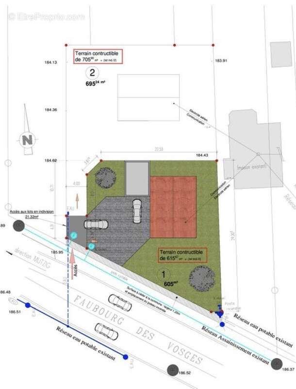 Terrain à DORLISHEIM