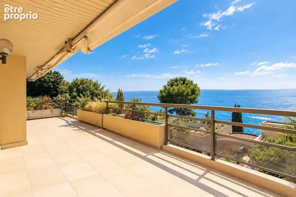Cap d'ail "mala" - 3p 80m² - terrasse 35m² - garage - cave - vue mer panoramique - piscines - photo 11