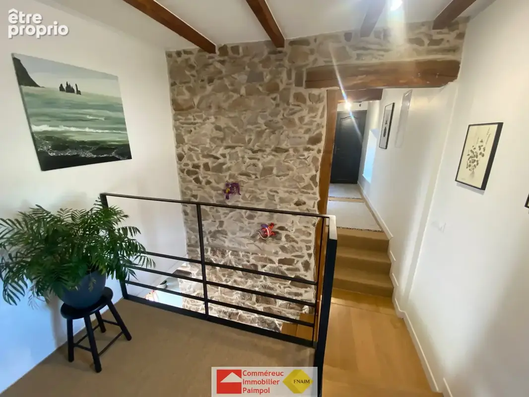 A vendre a ploubazlanec, dans le bourg, belle maison 167 m2 habitables, 4 chambres sur parcelle paysager 789m2 - photo 9