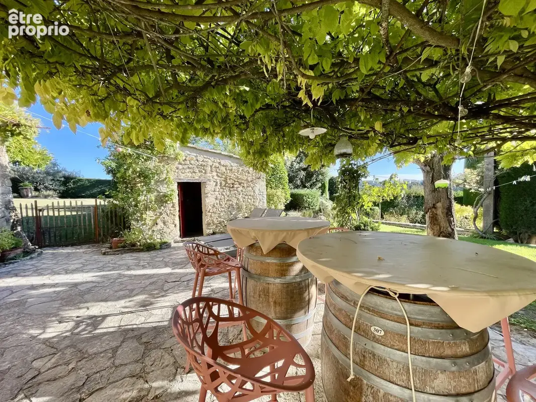 5 mn de vaison - mas en pierre de 244 m2 avec piscine - photo 6