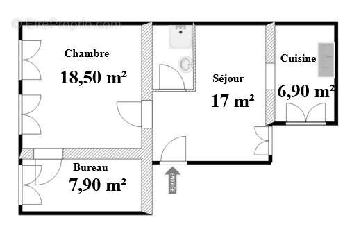Appartement à VERSAILLES
