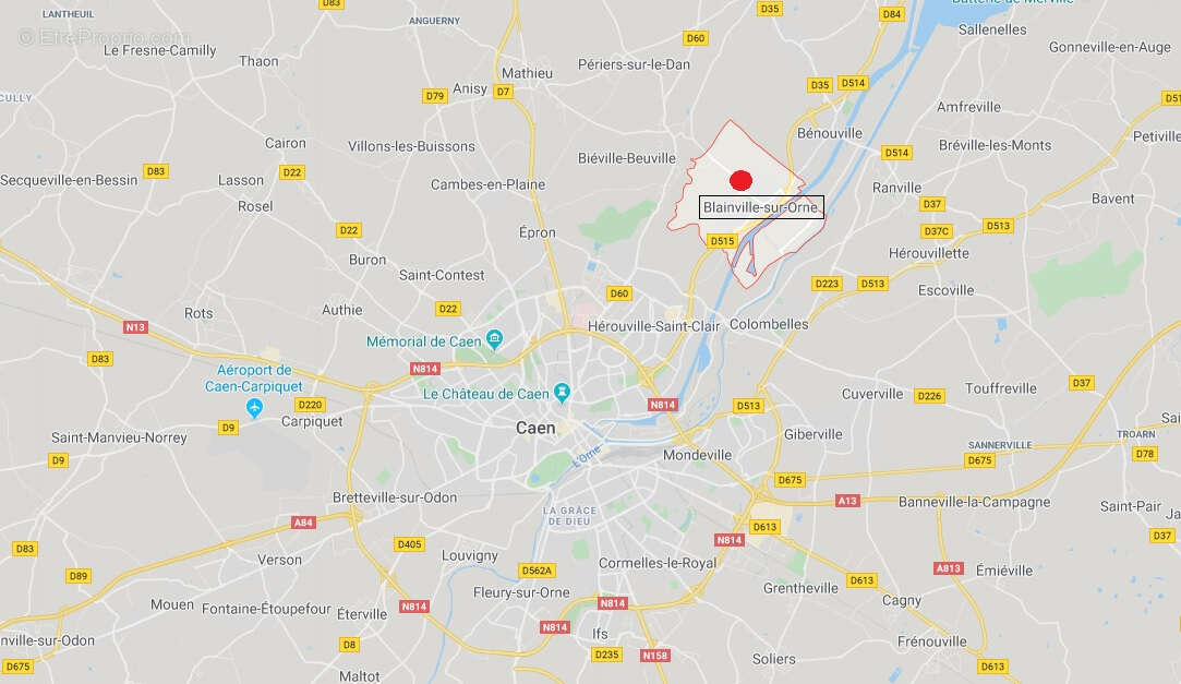 Terrain à BLAINVILLE-SUR-ORNE