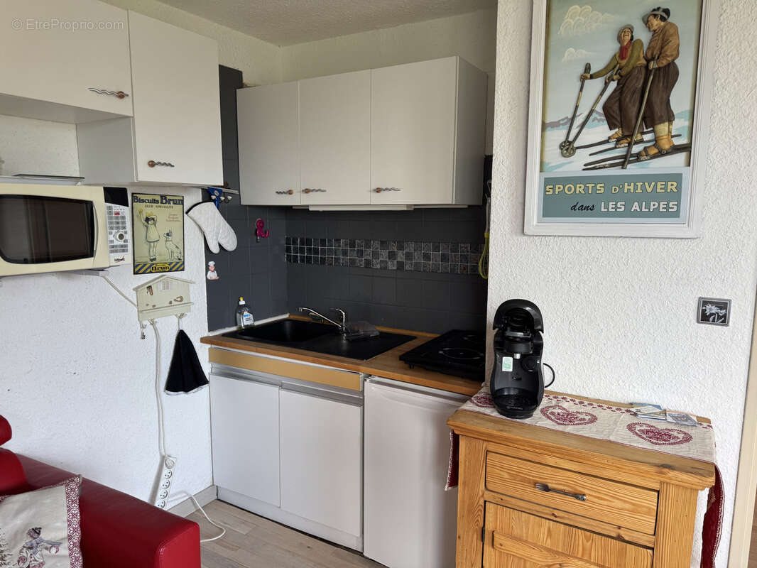A Pra Loup 1600 : Studio skis aux pieds et vue imprenable ! - photo 3