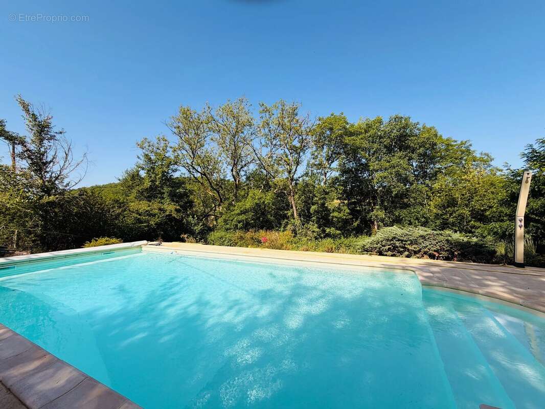 Maison de campagne avec maison d'amis, piscine et jardins privés près de Gourdon - photo 5