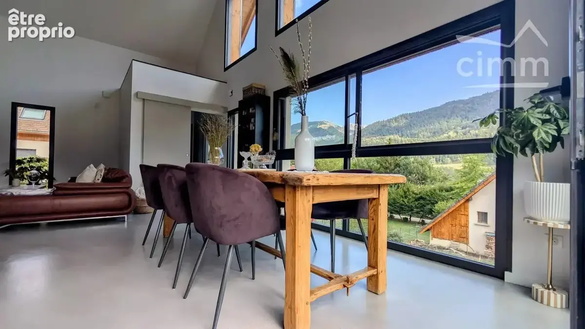 Maison d’architecte contemporaine – Vue panoramique imprenable sur Chamechaude - photo 3