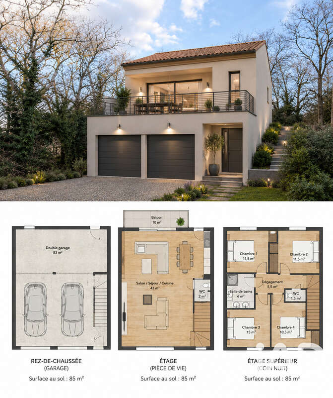 Terrain 850 m² à Pont-Saint-Esprit  - photo 3