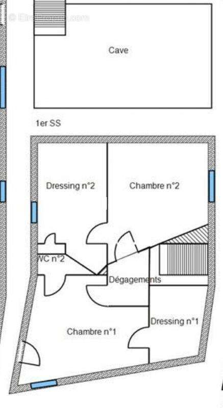 Maison à COSSE-LE-VIVIEN