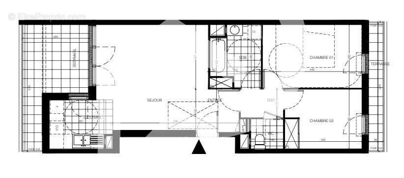 Appartement à EPINAY-SUR-SEINE