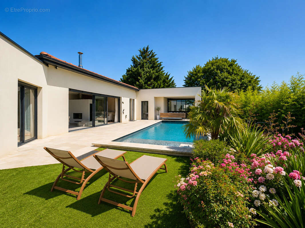 Maison californienne plain pied - photo 2