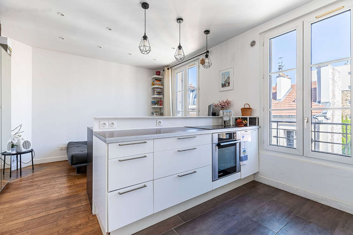 Appartement T1 à vendre - Paris 5ème étage - 24,58 m² - photo 3
