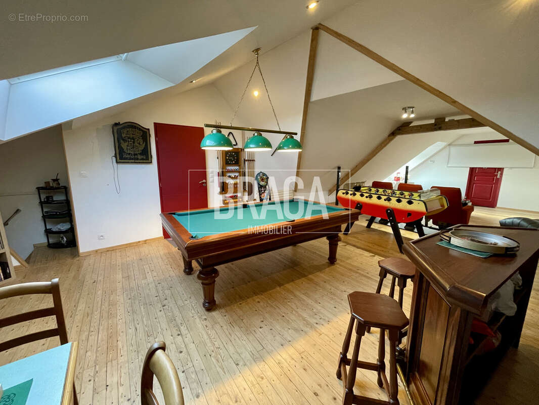 Herbinghen - superbe maison de campagne de 240m2 hab 4 chambres bureau jardin garage salle de sport salle de j - photo 2
