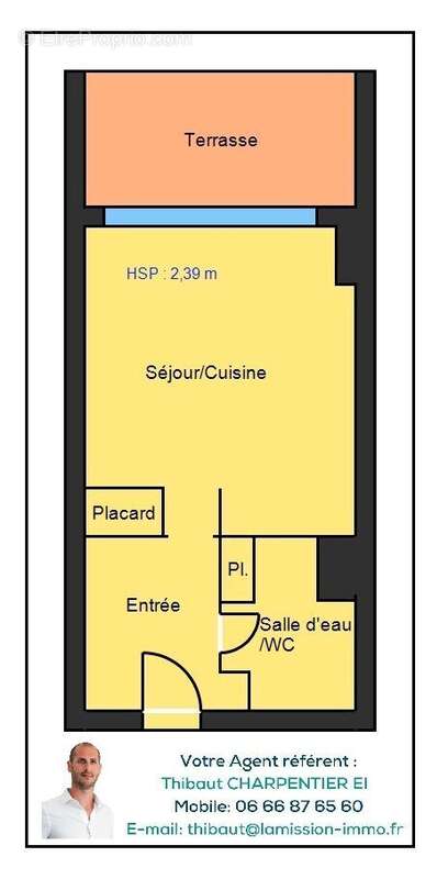 Plan - Appartement à ANTIBES