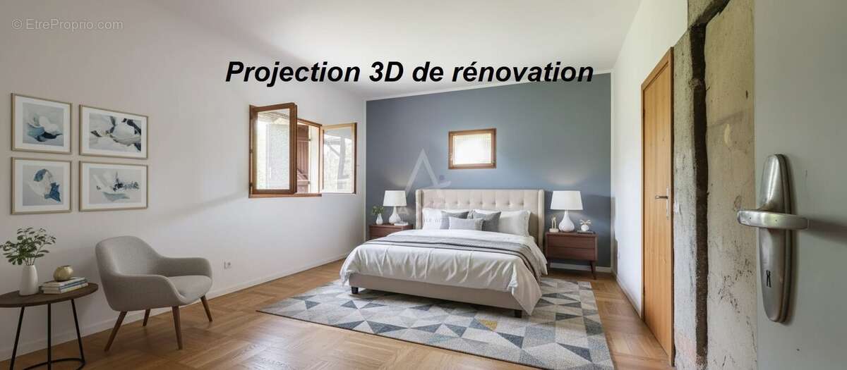 Maison de caractère avec fort potentiel d'évolution  Lucmau (33840) - photo 13