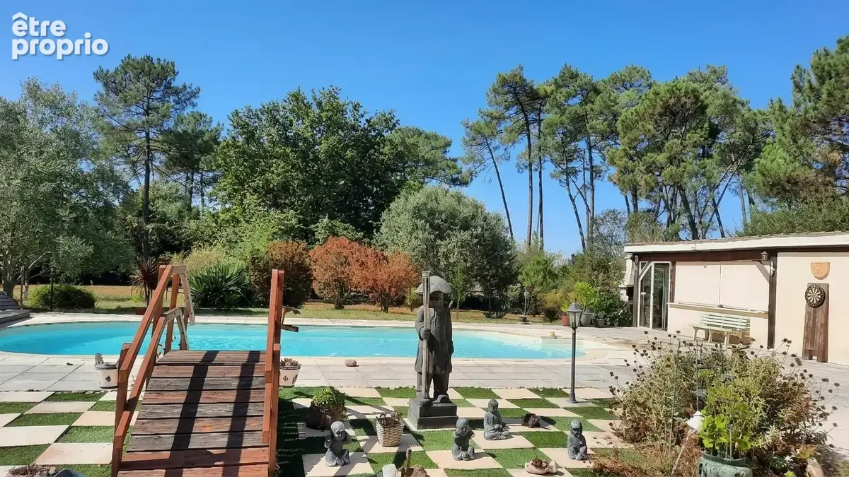 10 min de langon - maison 5 chs - piscine - terrain 8800 m2 - photo 3