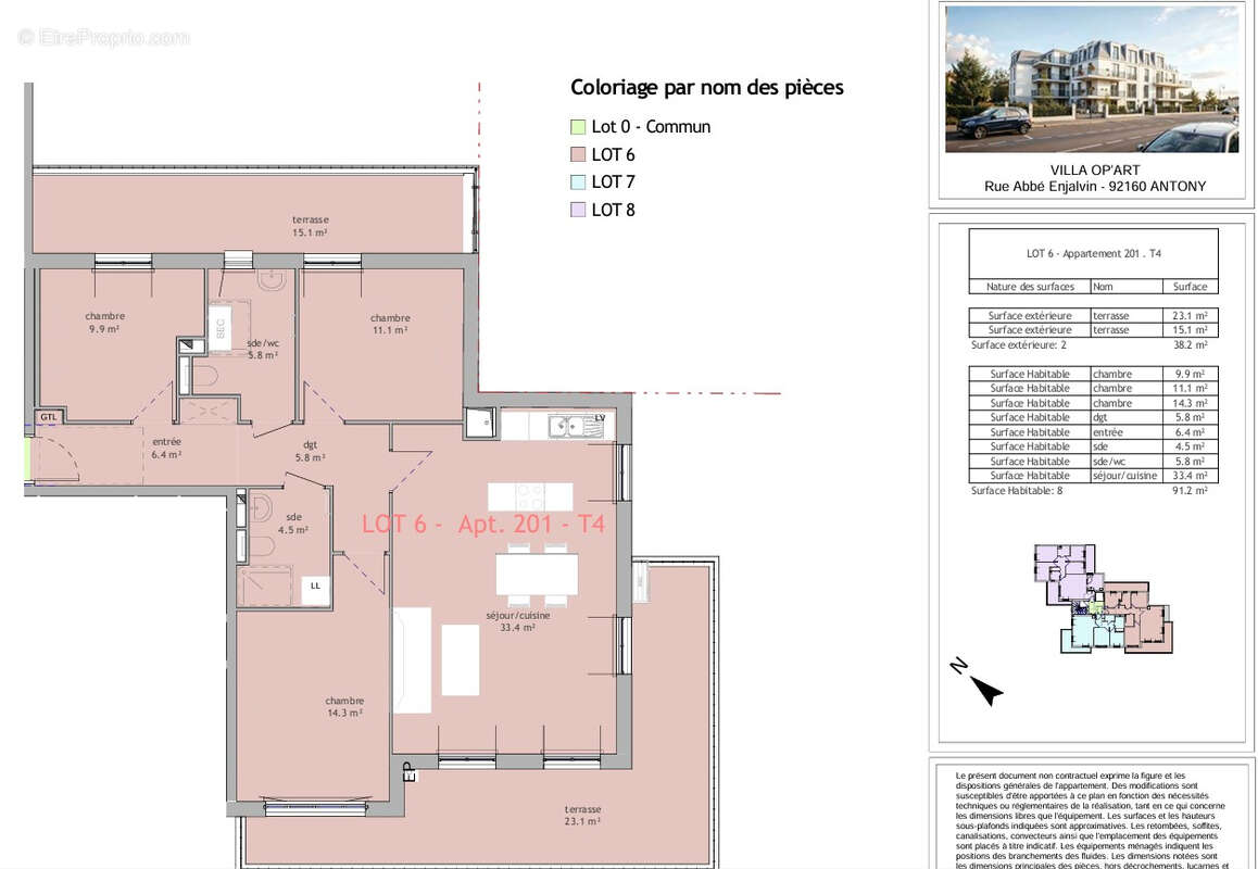 Appartement à ANTONY