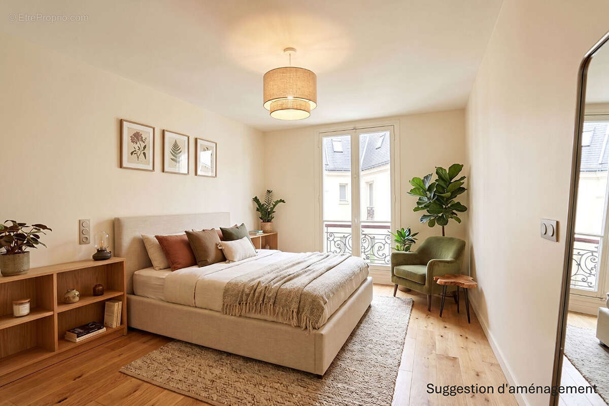 Etienne MARCEL - balcon - 2/3 Chambres - photo 12