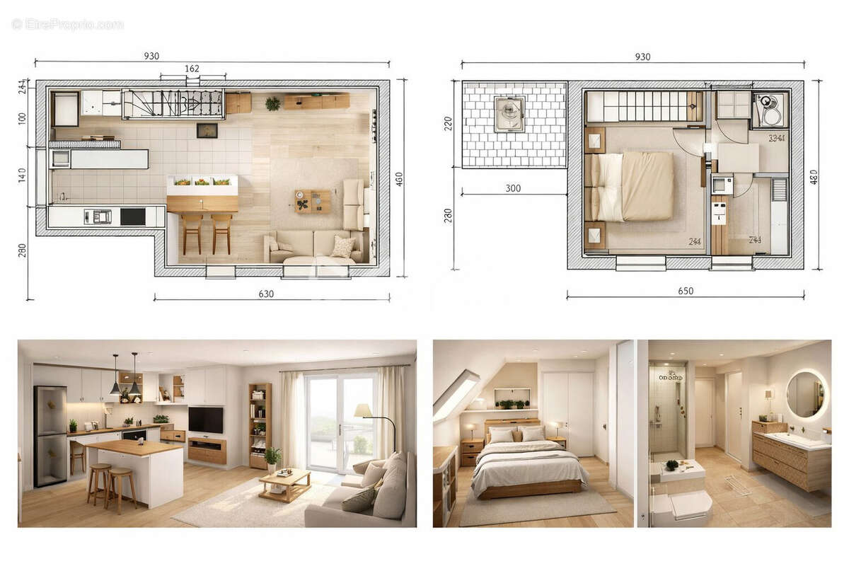 IDEE D'AMENAGEMENT - Maison à LE PLESSIS-PATE