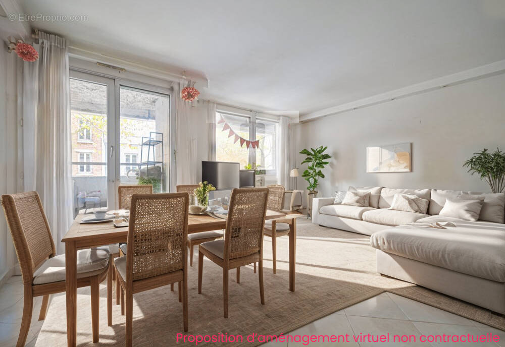 Appartement à PARIS-19E