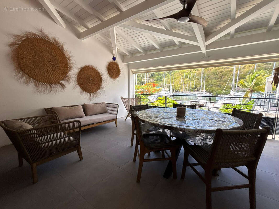 Duplex vue marina avec jacuzzi — Anse Marcel - photo 22