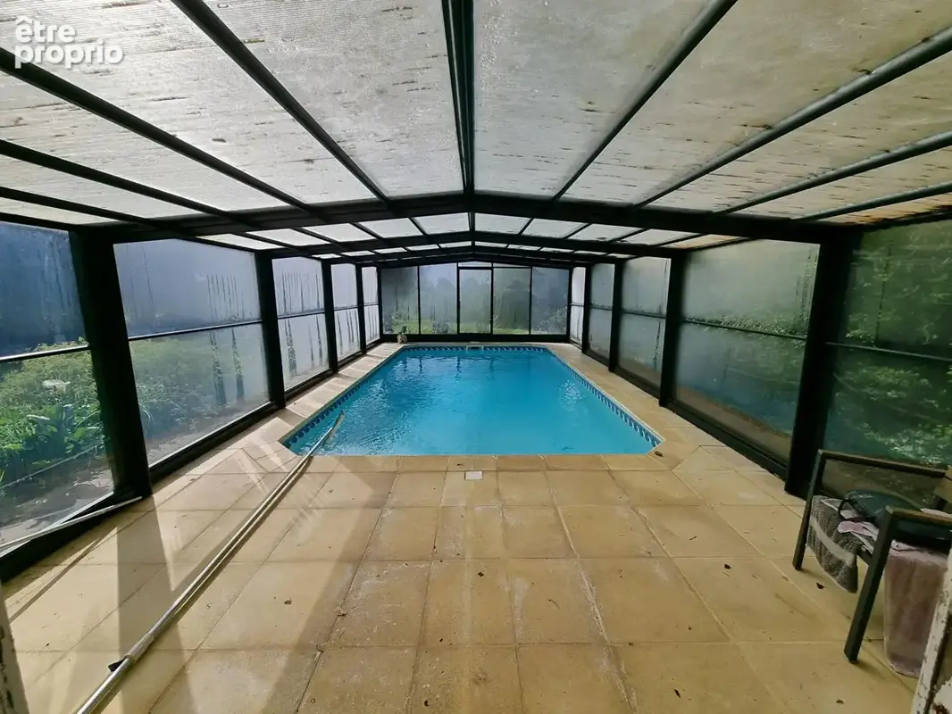 jolie maison de campagne avec piscine et terrain de 1960m² - photo 4