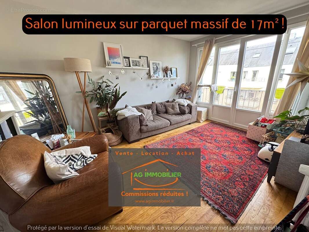 Appartement 57 m² à Rennes  - photo 3