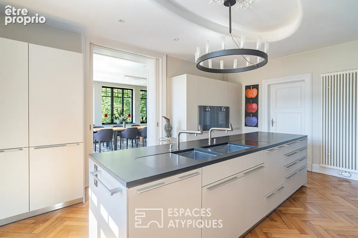 Maison de maître rénovée avec piscine et jardin à deux pas du centre d'Obernai - photo 4