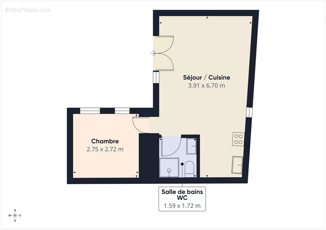 Appartement à NICE
