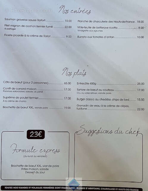 Fonds de commerce restaurant - photo 13