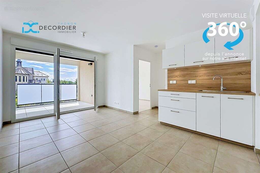 Thonon-les-bains appartement t2 45 m² - photo 3