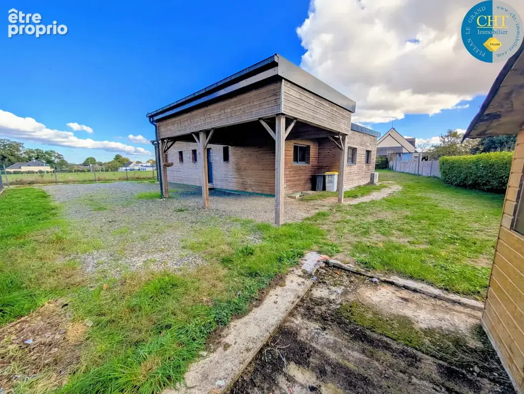 Maison de plain-pied en ossature bois (2017)   4 chambres à guer - bellevue (56380) avec cht immobilier - photo 28