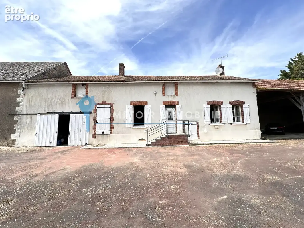 Corps de ferme maison 2 chambres auneau chartres eure et loir dependances stockages garage renovation grenier - photo 2